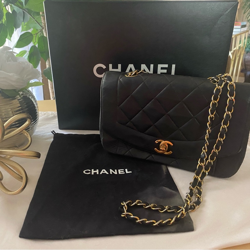 Diana flap Chanel bag